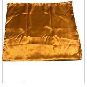 Gold Satin Bag